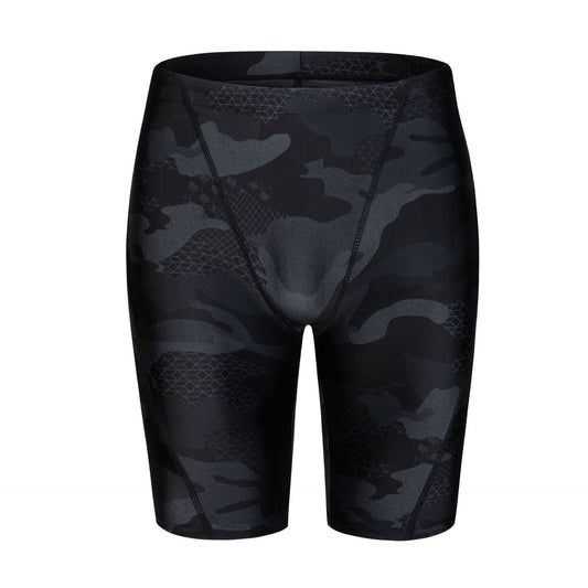 New Camouflage Men's Swimming Trunks Anti-embarrassment