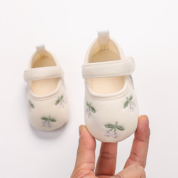 Cotton Small Embroidery Shoes