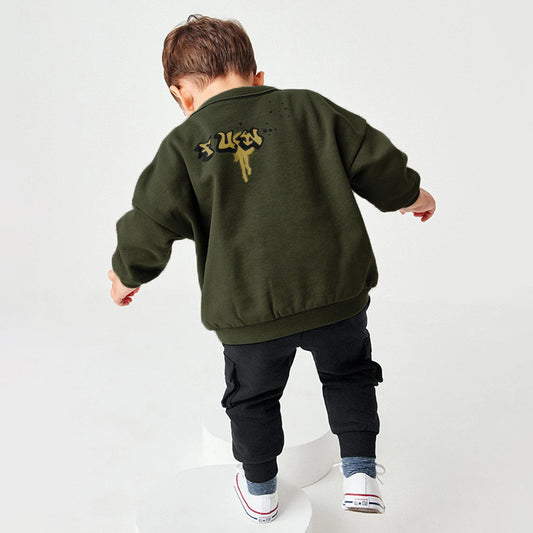Boys Sweater Two-piece Set