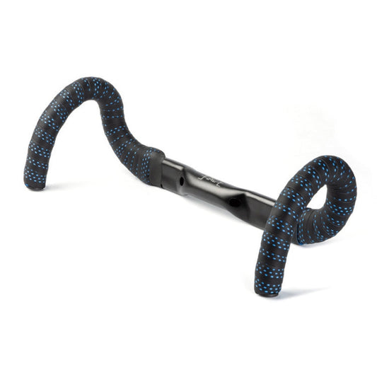 PROMEND GR-082 1 paire de rubans de guidon de vélo antidérapants bicolores (noir bleu)