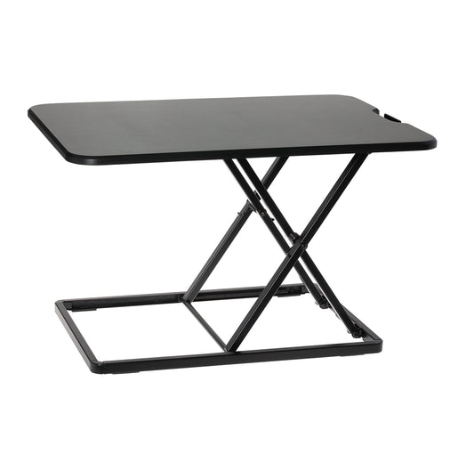 Rehausseur de bureau debout ProperAV LITE avec réglages de hauteur variable - Noir