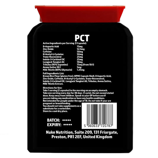 Post Cycle Therapy (PCT) Capsules High Strength Liver Support, Hormone Support & Detoxification