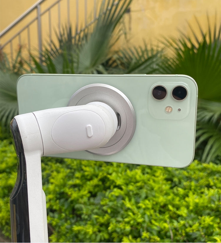 PULUZ For Insta360 FLow Gimbal Magnetic MagSafe Adapter Phone Holder (Silver)