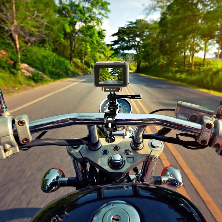 For GoPro HERO13 Black PULUZ Magnetic Quick Release Base Mount (Black Red)