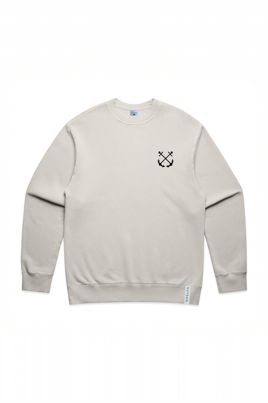 NVYSKN Mens Anchor Jumper