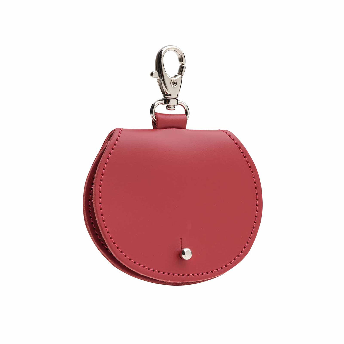 Mini porte-monnaie breloque en forme de sacoche – Rouge