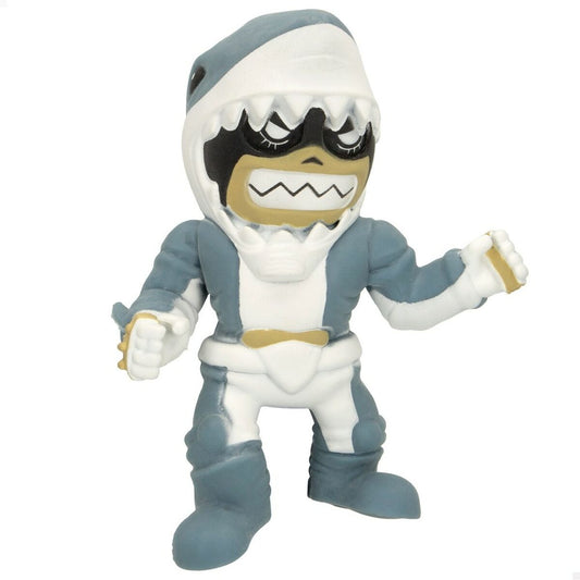 Action Figure Eolo Super Masked Jaw Boy 14 x 16 x 8,5 cm Elastic (12 Units)