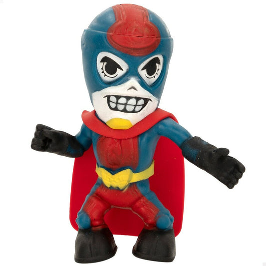 Action Figure Eolo Super Masked Pepper Man 14 x 15,5 x 5,5 cm Elastic (12 Units)
