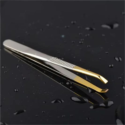 1PCS High Quality Make Up Tools Pliers Eyebrow Tweezer Stainless Steel Slant Tip Eyes Tweezer Clip For Face Hair Removal