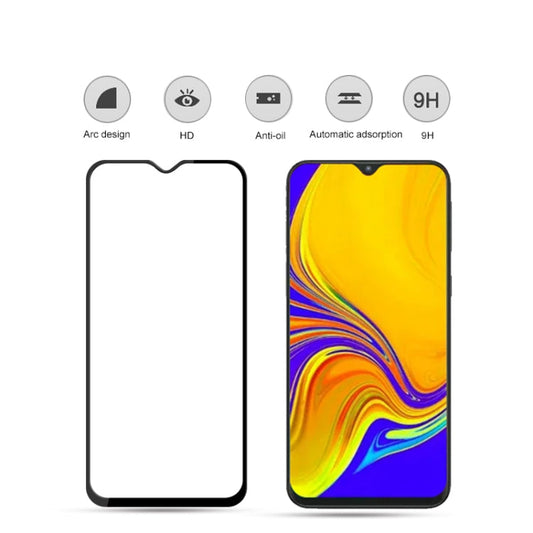 Film de protection d'écran incurvé en verre trempé 3D Full Glue Mocolo 0,33 mm 9H pour Galaxy A20 / A30 / A50 / M30