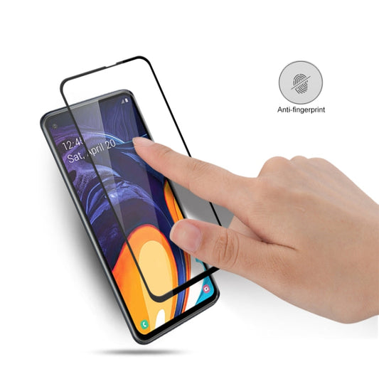 2 PCS mocolo 0.33mm 9H 2.5D Film de Protection en Verre Trempé (Pleine Adhérence) avec Sérigraphie pour Galaxy A60