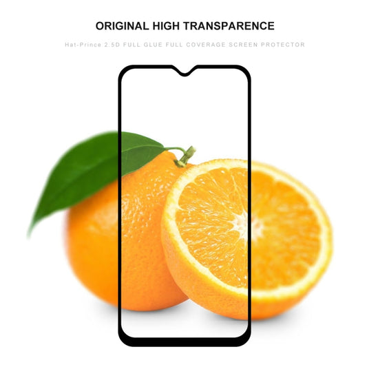 2 PCS ENKAY Hat-prince Film en Verre Trempé 9H 2.5D de 0,26mm à Colle Pleine pour Galaxy A20