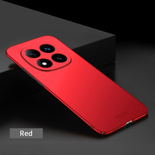 For Xiaomi Redmi Note 14 Pro 5G MOFI Micro-Frosted PC Ultra-thin Hard Phone Case(Red)