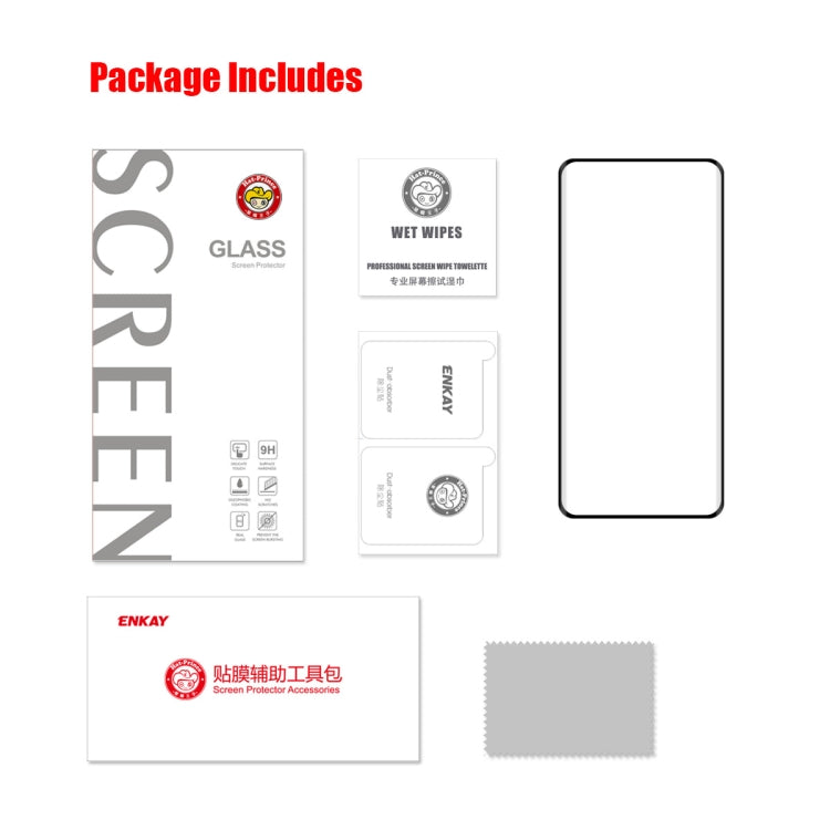 For Huawei nova 13 Pro ENKAY 3D Hot Bending Side Glue Tempered Glass Full Film