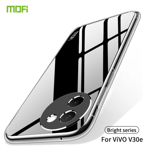 For vivo V30e MOFI Ming Series Ultra-thin TPU Phone Case(Transparent)