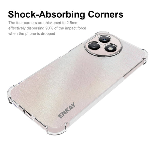 For Honor X50i+ ENKAY Hat-Prince Transparent TPU Shockproof Phone Case