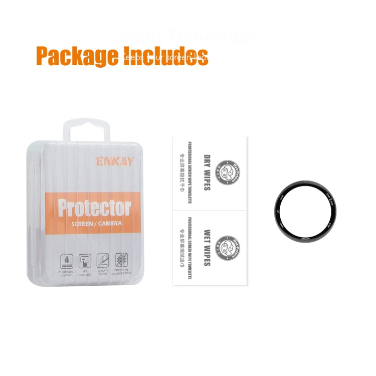 For Garmin Forerunner 158 ENKAY 3D Full Coverage Soft PC Edge PMMA HD Screen Protector Film