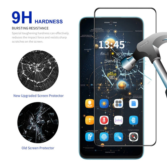 For Samsung Galaxy A36 / A56 ENKAY Hat-Prince Full Glue High Aluminum-silicon Tempered Glass Film