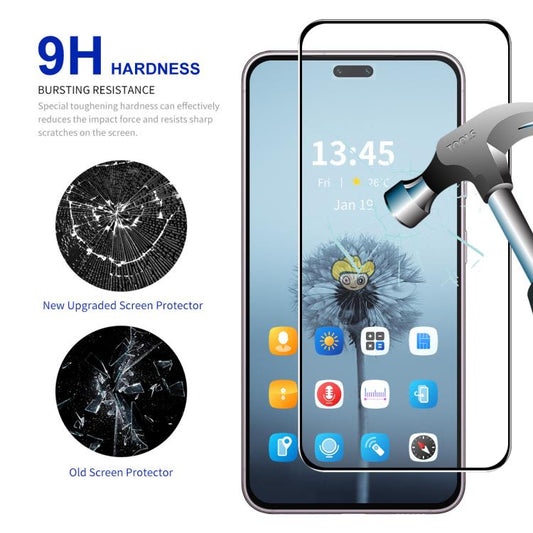 For Honor 400 Lite Global ENKAY Hat-Prince Full Glue High Aluminum-silicon Tempered Glass Film