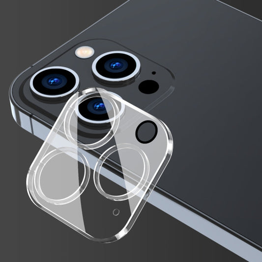 Pour iPhone 16 / 16 Plus 2pcs Film en verre trempé ENKAY Hat-Prince 9H pour objectif de caméra arrière