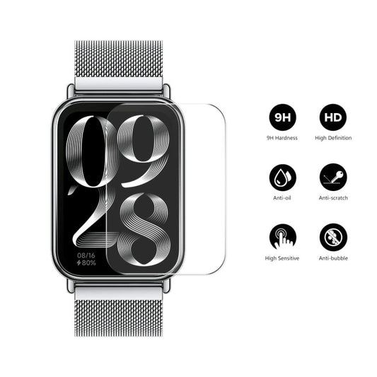 For Xiaomi Mi Band 8 Pro 10pcs ENKAY 0.2mm 9H Tempered Glass Screen Protector Watch Film