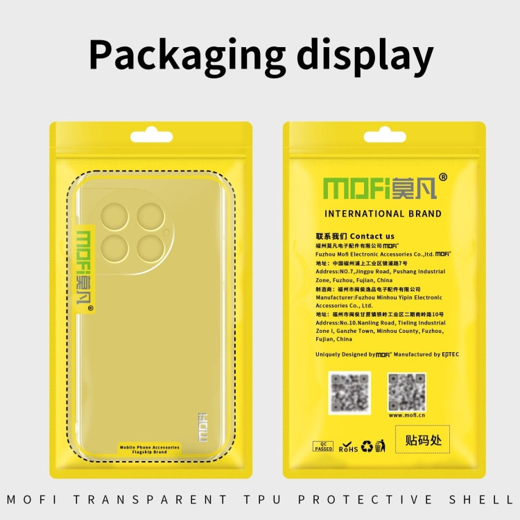 For OnePlus Nord 4 MOFI Ming Series Ultra-thin TPU Phone Case(Transparent)