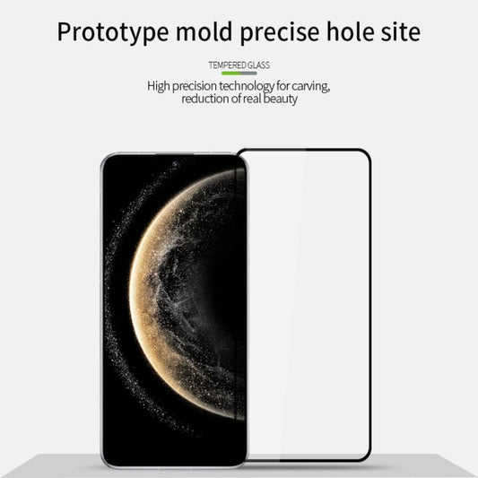 For Huawei Mate 70 MOFI 9H 2.5D Full Screen Tempered Glass Film(Black)