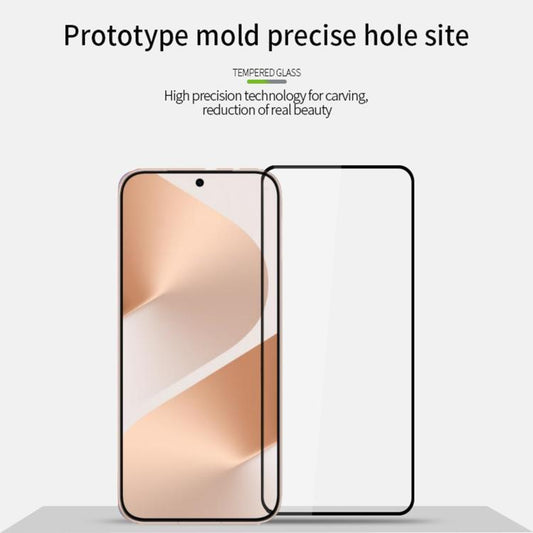 For Huawei Pura 80 MOFI 9H 2.5D Full Screen Tempered Glass Film(Black)