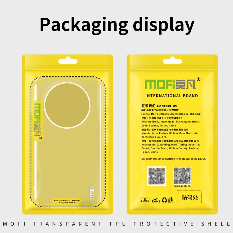 Pour la coque de téléphone ultra-fine en TPU série MOFI Ming de Huawei nova 12 (transparente)