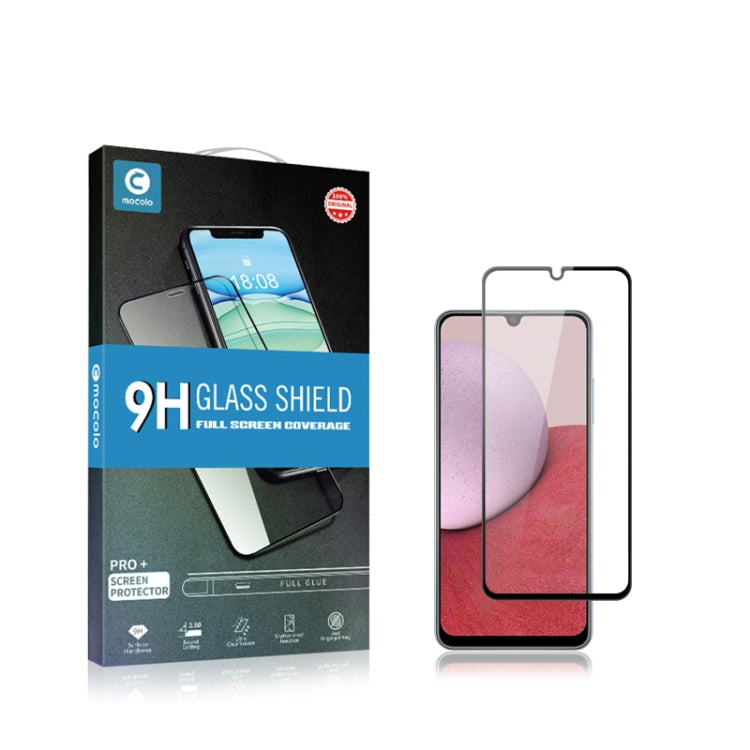 For Samsung Galaxy M14 5G mocolo 2.5D Full Glue Full Cover Tempered Glass Film