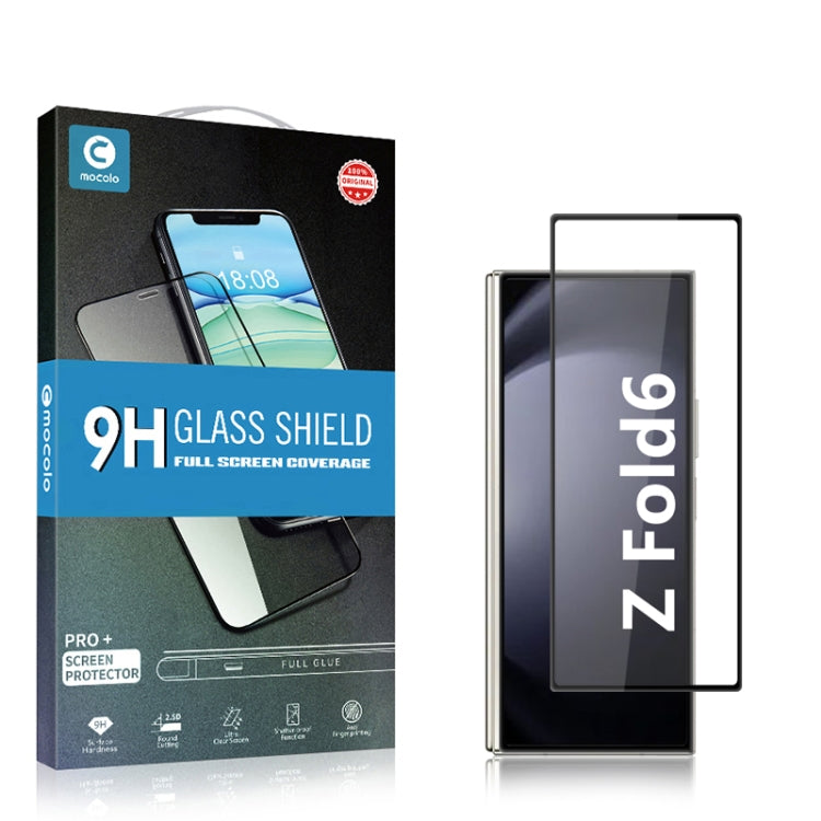 For Samsung Galaxy Z Fold6 mocolo 2.5D Full Glue Full Cover Tempered Glass Film