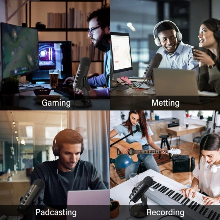 JMARY MC-PW8 USB Desktop Condenser Microphone