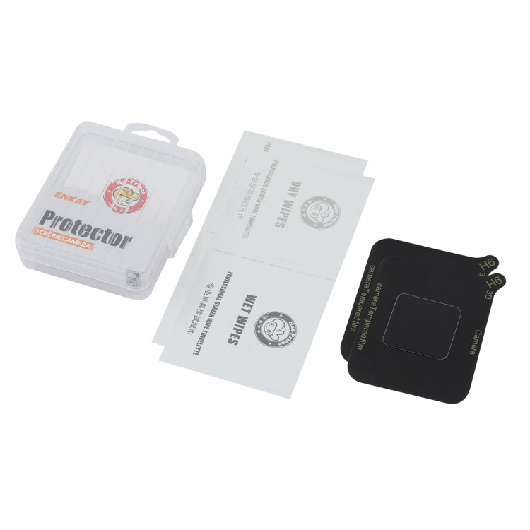 For Xiaomi 12T Pro 2pcs ENKAY Hat-Prince 9H Rear Camera Lens Tempered Glass Film(Transparent)
