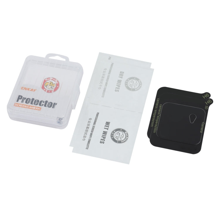 For Xiaomi Pad 6S Pro 2pcs ENKAY Hat-Prince 9H Rear Camera Lens Tempered Glass Film(Transparent)