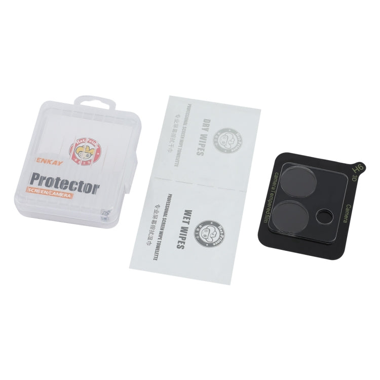 Pour Motorola Moto Edge 40 Neo Film en Verre Trempé ENKAY Hat-Prince 9H pour Objectif de Caméra Arrière (Transparent)