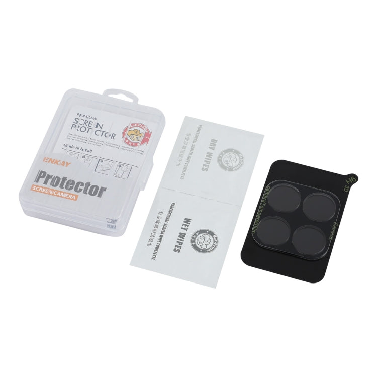 For Honor X6a 2023 ENKAY 9H Rear Camera Lens Tempered Glass Film(Transparent)