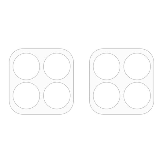 For Honor X8b 2pcs ENKAY 9H Rear Camera Lens Tempered Glass Film(Transparent)