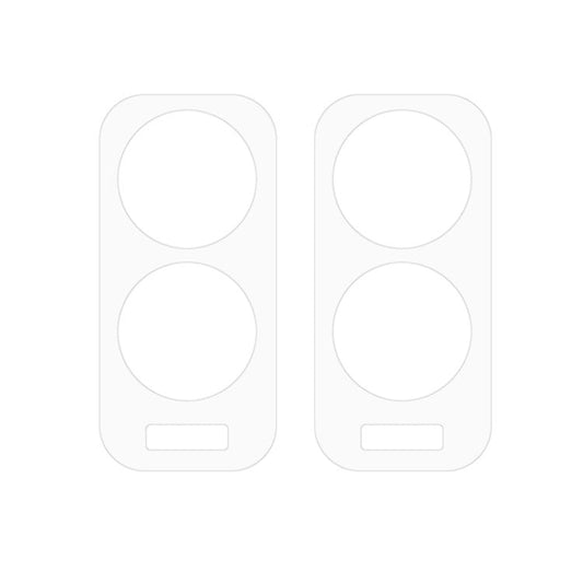 For OPPO A2x 5G 2pcs ENKAY 9H Rear Camera Lens Tempered Glass Film(Transparent)