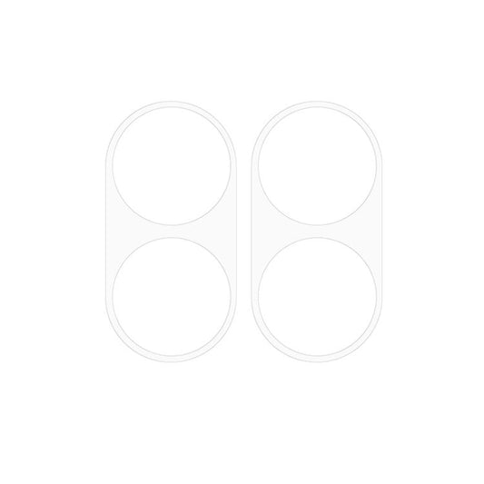 For OPPO A58 4G 2pcs ENKAY 9H Rear Camera Lens Tempered Glass Film(Transparent)