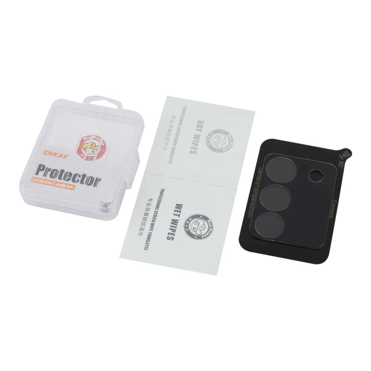 Pour vivo Y200 5G / V29e Global ENKAY Hat-Prince Film en verre trempé 9H pour objectif de caméra arrière (Transparent)