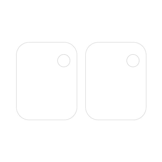 For vivo Y100i 2pcs ENKAY Hat-Prince 9H Rear Camera Lens Tempered Glass Film(Transparent)