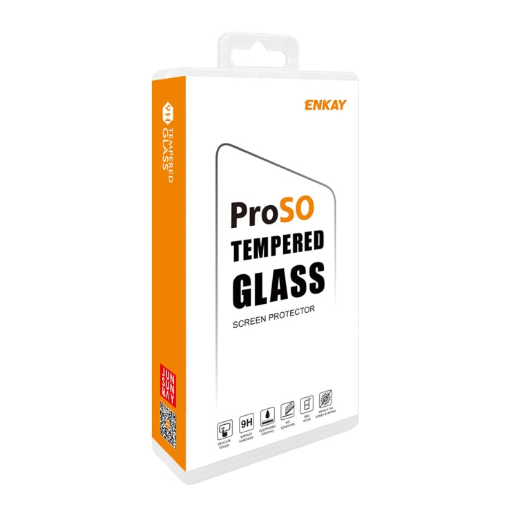 For Realme 9 Pro+ 5pcs ENKAY Hat-Prince 28 Degree Anti-peeping Privacy Silk Print Tempered Glass Film
