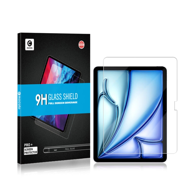 For iPad Air 11 2026 / 2025 / 2024 mocolo 2.5D Full Cover Tempered Glass Film