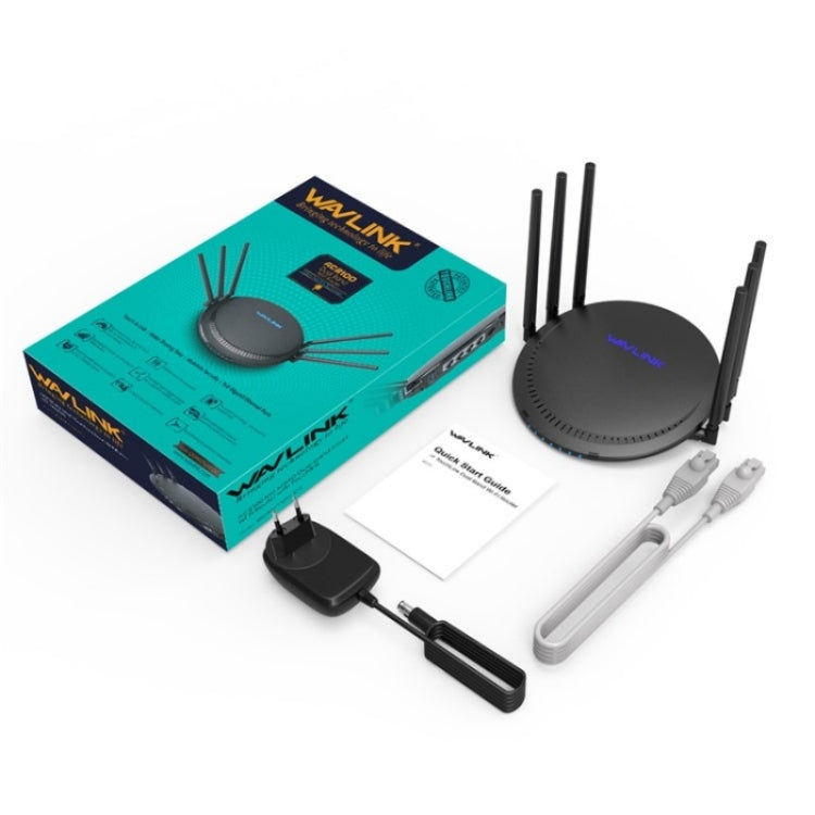 WAVLINK WN531A6 Dual Band Wireless Repeater AC2100 Gigabit Ethernet Port WiFi Router, Plug:AU Plug