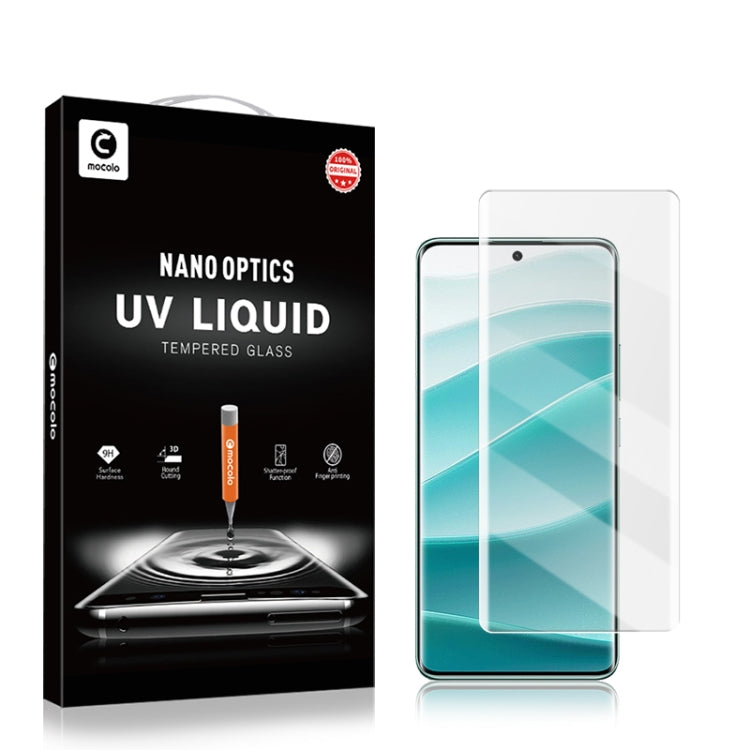 For Redmi Note 14 Pro 5G mocolo 9H 3D Full Screen UV Tempered Glass Film