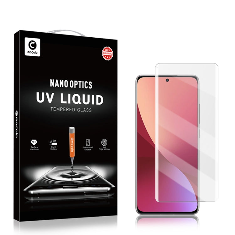 For Xiaomi 12 mocolo 9H 3D Full Screen UV Tempered Glass Film