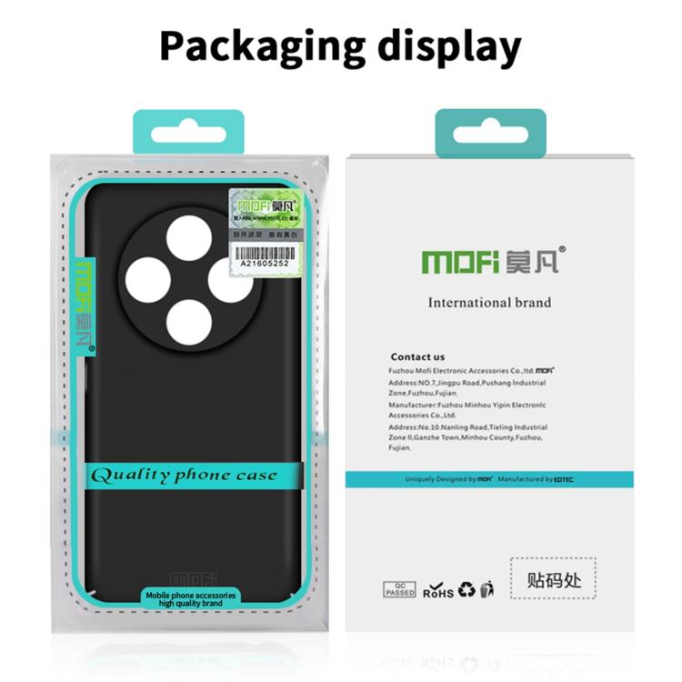 Pour vivo X200 Pro mini MOFI Frosted PC Coque de téléphone rigide ultra-mince (Rouge)
