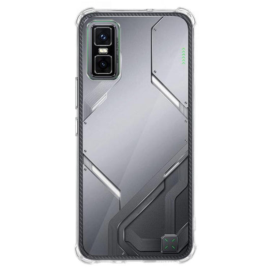 Pour Infinix GT 30 Pro 5G Coque de téléphone en TPU transparente antichoc avec airbags aux quatre coins de 1,5 mm Kalebol