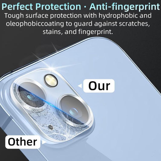 For iPhone 14 Kalebol Transparent One Piece Lens Protection Film