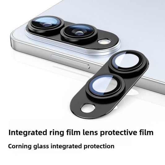 For Samsung Galaxy S25 Edge 5G Kalebol Eagle Eye One Piece Full-Coverage Metal Lens Ring Protector Film